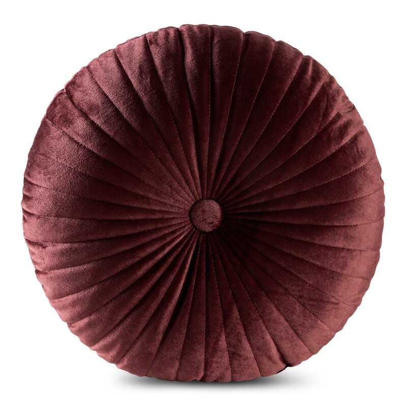 Poszewka Velvet 68 Bordowy - obrazek 2