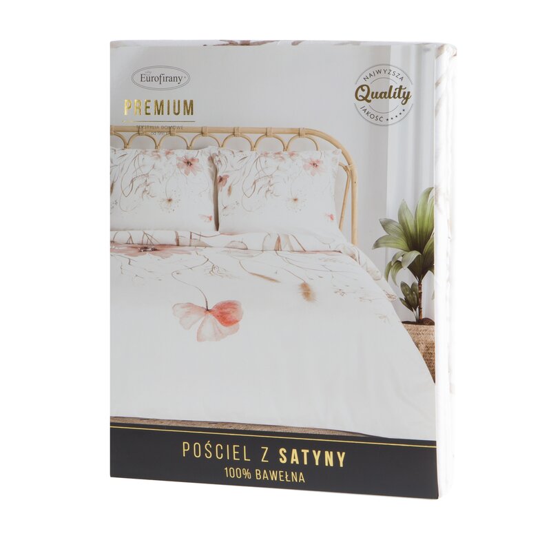 Komplet Pościeli Satynowej Premium24 Biały - obrazek 2