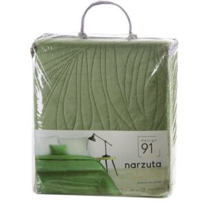 Narzuta D91 Luiz 4 Jasnozielony