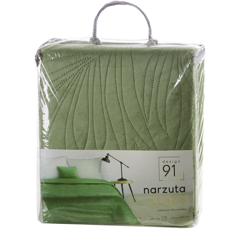 Narzuta D91 Luiz 4 Jasnozielony - obrazek 2