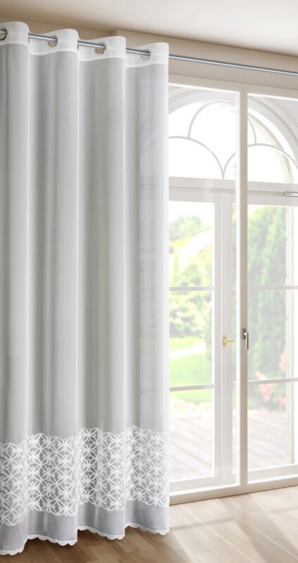 Zasłona Gotowa Liwia Biały - obrazek 2