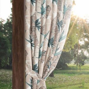Zasłona Gotowa Garden 8 na Szelkach Beżowy