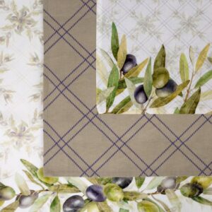 Komplet Ręczników Kuchennych Olive Naturalny (3)