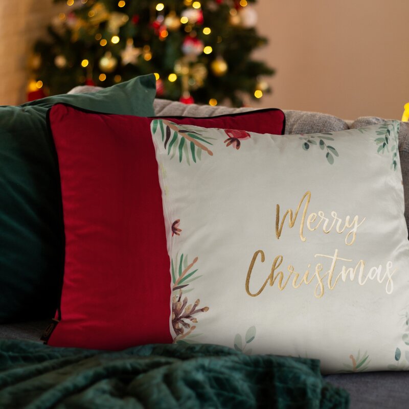 Poszewka Świąteczny 235 Biały - obrazek 3