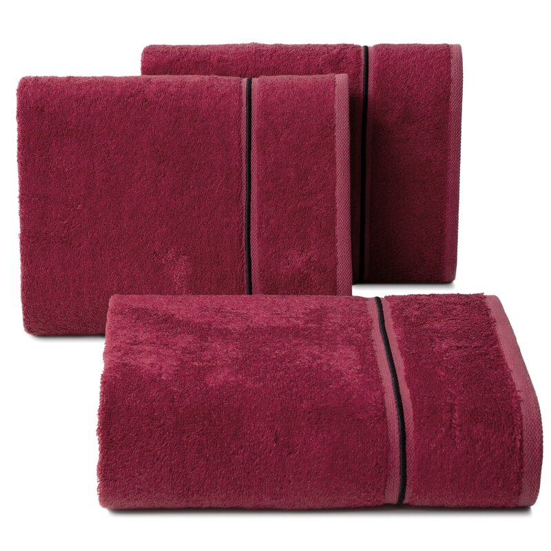 Ręcznik Bambo (07) Czerwony