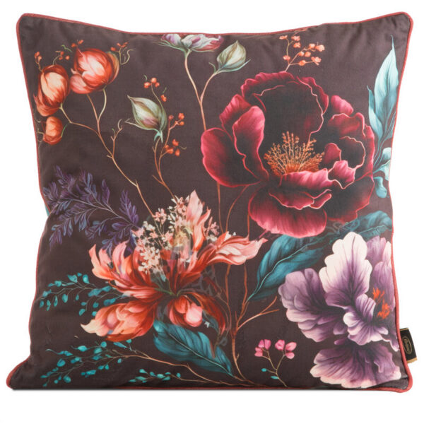Poszewka Velvet 129 Ceglasty